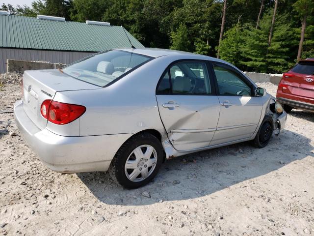 2T1BR32E15C431291 - 2005 TOYOTA COROLLA CE SILVER photo 3