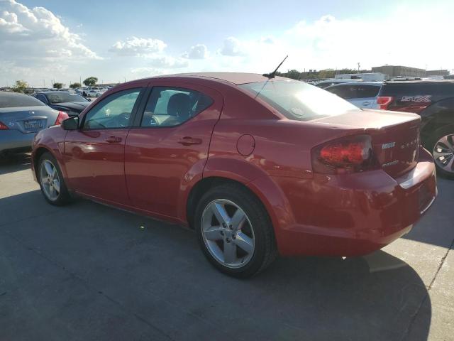 1C3CDZCB5CN312152 - 2012 DODGE AVENGER SXT RED photo 2