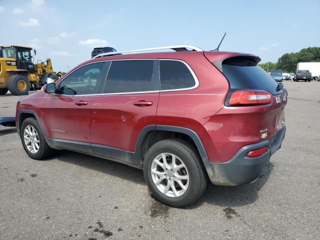 1C4PJMCSXFW551431 - 2015 JEEP CHEROKEE LATITUDE MAROON photo 2