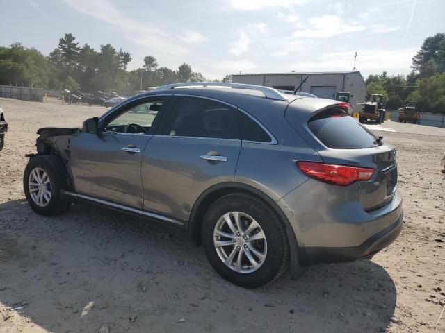 JN8CS1MWXDM173636 - 2013 INFINITI FX37 GRAY photo 2