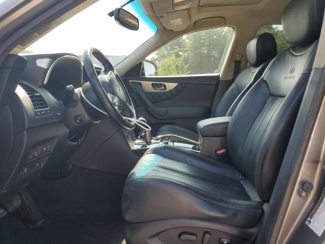 JN8CS1MWXDM173636 - 2013 INFINITI FX37 GRAY photo 7
