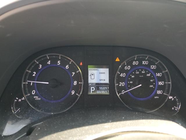 JN8CS1MWXDM173636 - 2013 INFINITI FX37 GRAY photo 9