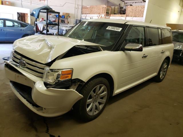 2FMHK6DC4ABB21307 - 2010 FORD FLEX LIMITED WHITE photo 1