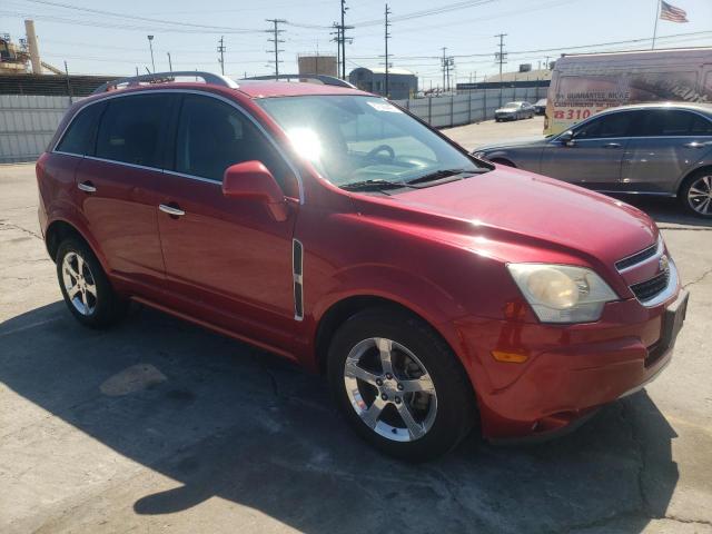 3GNAL3EK2DS611158 - 2013 CHEVROLET CAPTIVA LT RED photo 4