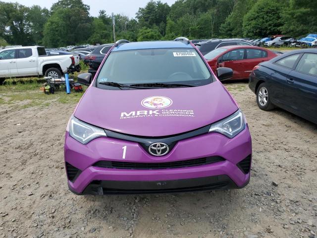 JTMBFREV6GJ055296 - 2016 TOYOTA RAV4 LE BLUE photo 5