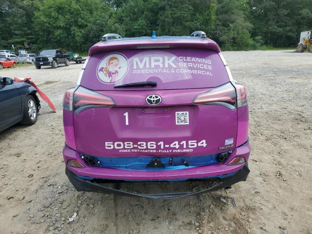 JTMBFREV6GJ055296 - 2016 TOYOTA RAV4 LE BLUE photo 6