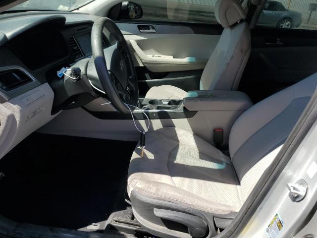 5NPE24AF5GH280649 - 2016 HYUNDAI SONATA SE SILVER photo 7