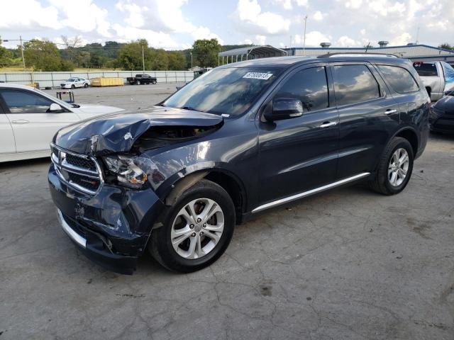 1C4SDJDT3DC682660 - 2013 DODGE DURANGO CREW GRAY photo 1