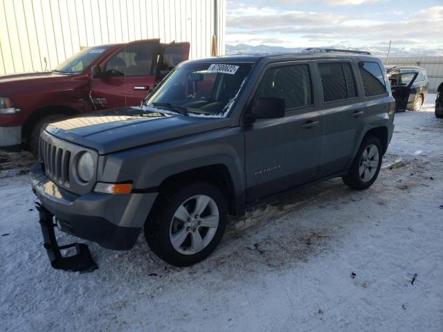 1C4NJPFA5ED547941 - 2014 JEEP PATRIOT LATITUDE CHARCOAL photo 1