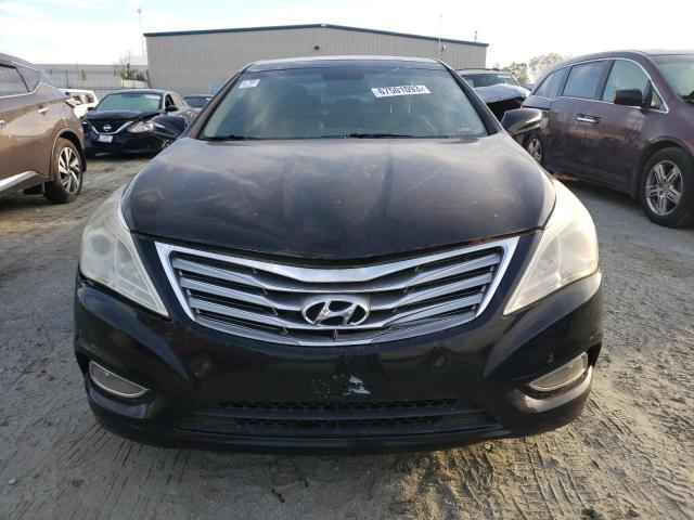 KMHFH4JG7CA190332 - 2012 HYUNDAI AZERA GLS BLACK photo 5