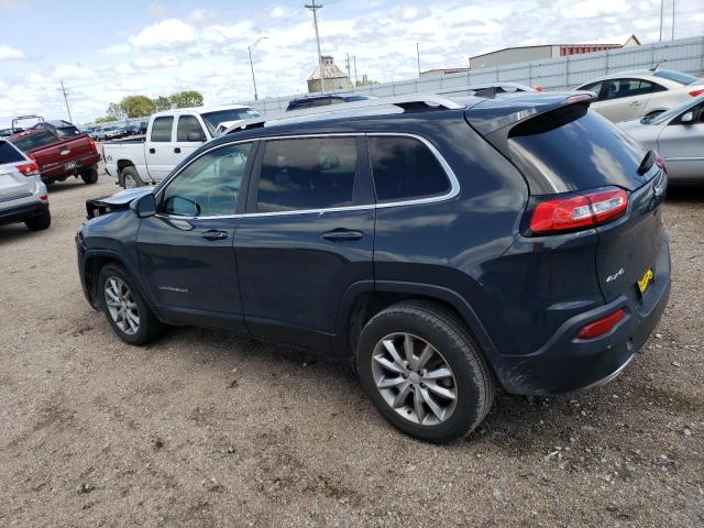 1C4PJMDX3JD571048 - 2018 JEEP CHEROKEE LIMITED GRAY photo 2