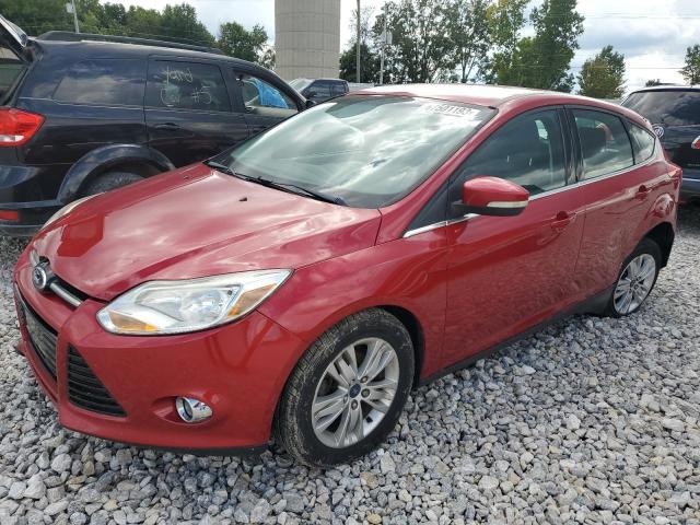 1FAHP3M24CL434605 - 2012 FORD FOCUS SEL RED photo 1