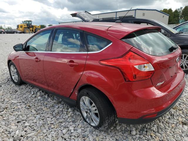 1FAHP3M24CL434605 - 2012 FORD FOCUS SEL RED photo 2