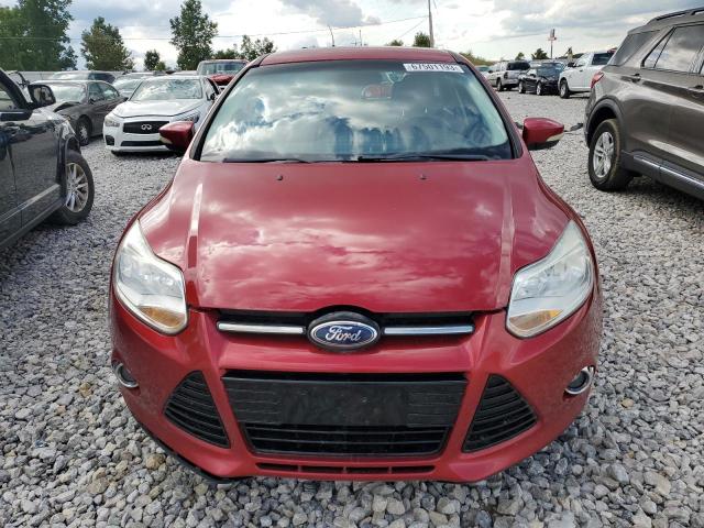 1FAHP3M24CL434605 - 2012 FORD FOCUS SEL RED photo 5