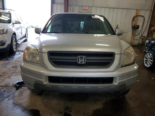 2HKYF18634H533100 - 2004 HONDA PILOT EXL SILVER photo 5