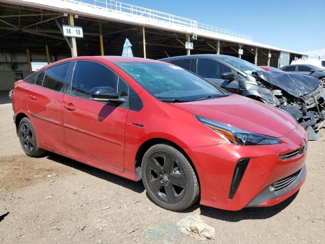 JTDKAMFU6M3128464 - 2021 TOYOTA PRIUS SPECIAL EDITION RED photo 4