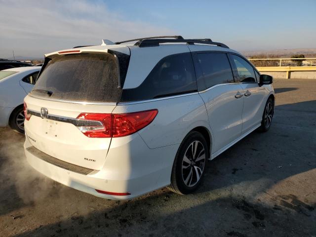 5FNRL6H94KB092030 - 2019 HONDA ODYSSEY ELITE Weiß Foto 3