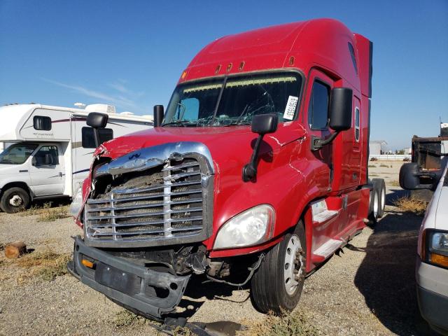 3AKJGLD59FSBY6930 - 2015 FREIGHTLINER CASCADIA 1 RED photo 2