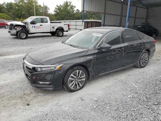 1HGCV3F56LA005982 - 2020 HONDA ACCORD HYBRID EXL BLACK photo 1