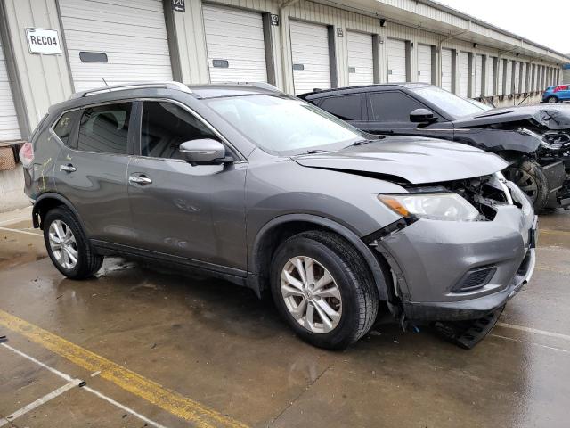 KNMAT2MV0FP553311 - 2015 NISSAN ROGUE S GRAY photo 4