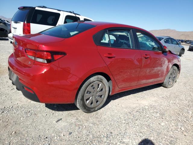 3KPA24AB2KE213337 - 2019 KIA RIO S RED photo 3