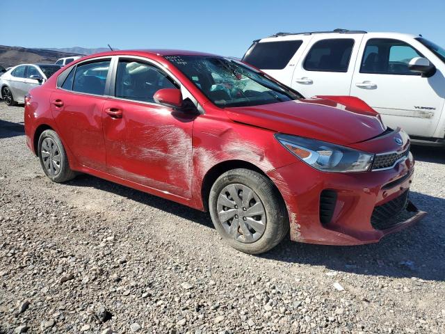 3KPA24AB2KE213337 - 2019 KIA RIO S RED photo 4