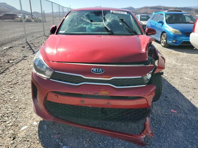 3KPA24AB2KE213337 - 2019 KIA RIO S RED photo 5