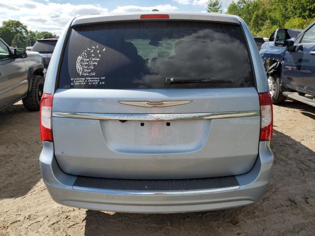 2C4RC1BG7CR314009 - 2012 CHRYSLER TOWN & COU TOURING BLUE photo 6