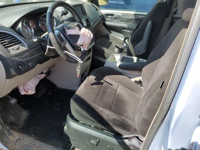 2C4RC1BG7CR314009 - 2012 CHRYSLER TOWN & COU TOURING BLUE photo 7