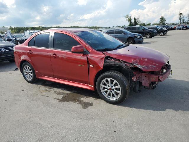 JA32U2FU8AU027510 - 2010 MITSUBISHI LANCER ES/ES SPORT RED photo 4