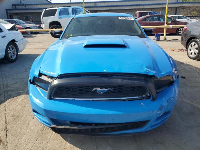 1ZVBP8AMXE5247201 - 2014 FORD MUSTANG BLUE photo 5