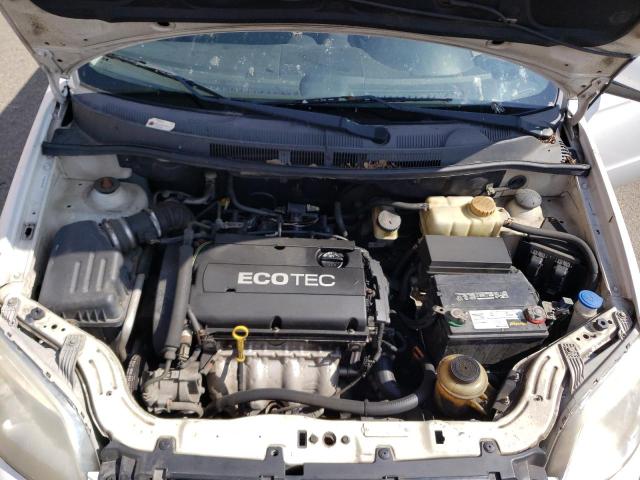 KL1TD5DE7AB129967 - 2010 CHEVROLET AVEO LS 白色 照片 11