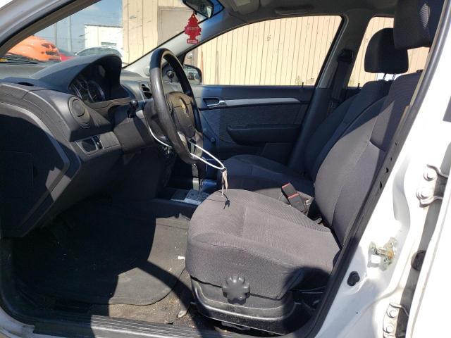 KL1TD5DE7AB129967 - 2010 CHEVROLET AVEO LS 白色 照片 7