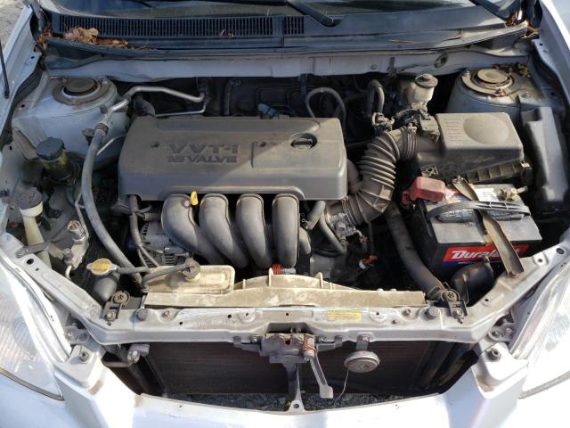 2T1KR32E87C661865 - 2007 TOYOTA COROLLA MA XR SILVER photo 11