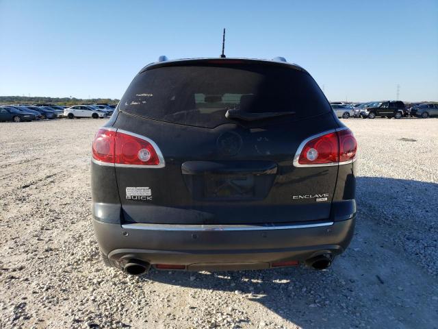 5GALRBED8AJ131054 - 2010 BUICK ENCLAVE CXL BLACK photo 6