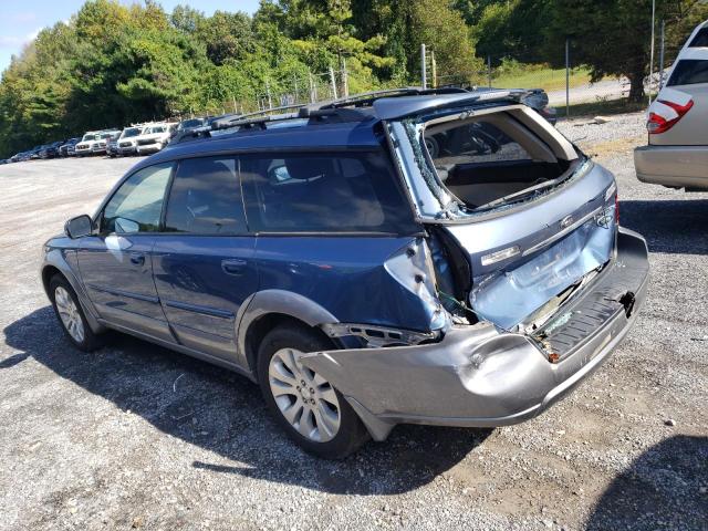 4S4BP86C784344039 - 2008 SUBARU OUTBACK 3.0R LL BEAN BLUE photo 2