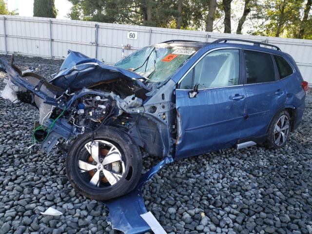 JF2SKAXC3MH561598 - 2021 SUBARU FORESTER TOURING 蓝色 照片 1