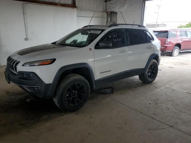 1C4PJMBS5FW589098 - 2015 JEEP CHEROKEE TRAILHAWK WHITE photo 1