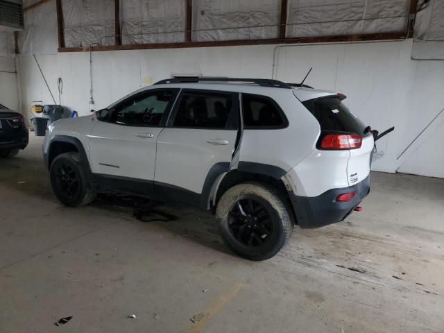 1C4PJMBS5FW589098 - 2015 JEEP CHEROKEE TRAILHAWK WHITE photo 2