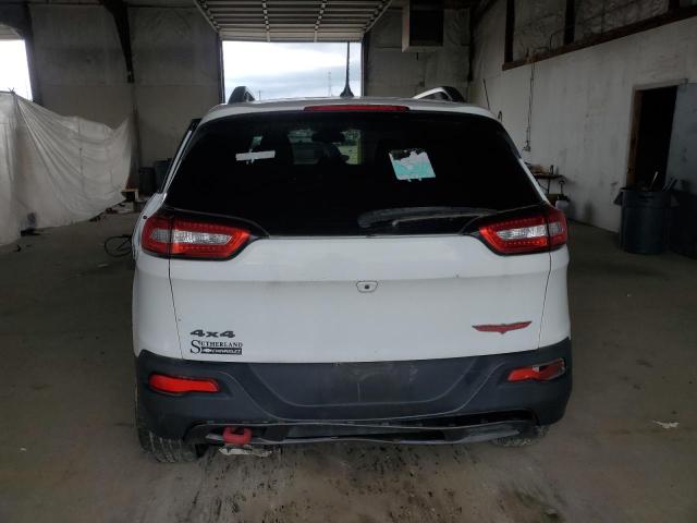 1C4PJMBS5FW589098 - 2015 JEEP CHEROKEE TRAILHAWK WHITE photo 6