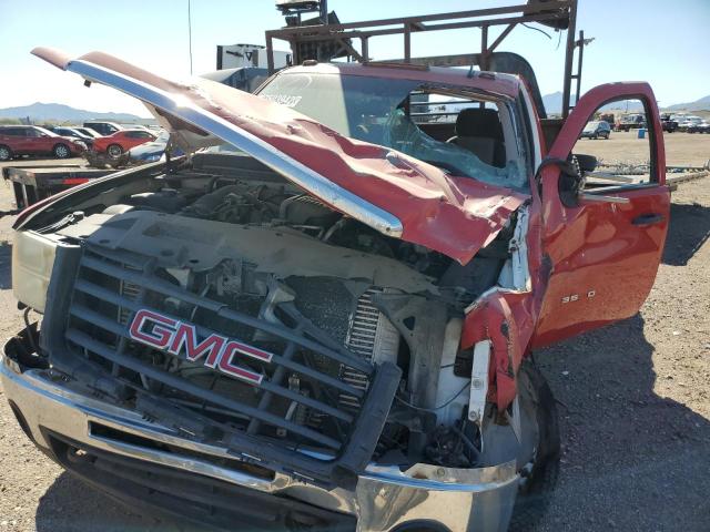 1GDJK34687E526349 - 2007 GMC NEW SIERRA K3500 RED photo 9