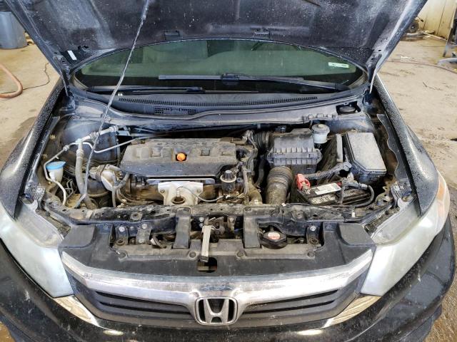 2HGFB2F94CH500153 - 2012 HONDA CIVIC EXL Սև լուսանկար 11
