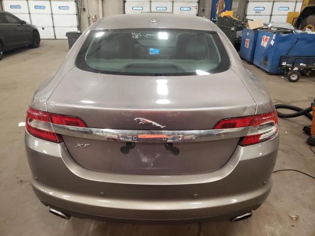 SAJWA0FA1AHR66076 - 2010 JAGUAR XF LUXURY BEIGE photo 6