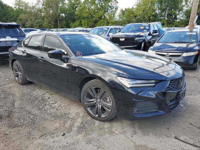 19UUB5F53MA001138 - 2021 ACURA TLX TECH A BLACK photo 4