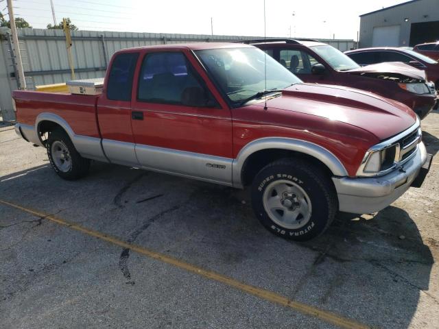 1GCCS19X8V8124796 - 1997 CHEVROLET S TRUCK S10 RED photo 4