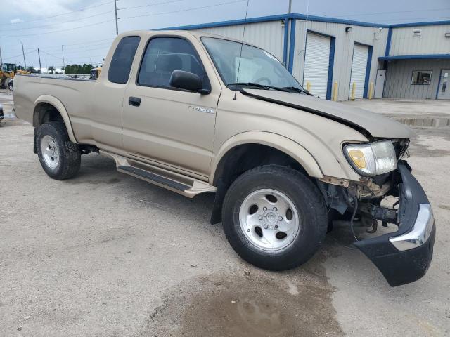 4TASM92N7XZ412492 - 1999 TOYOTA TACOMA XTRACAB PRERUNNER ოქროსფერი ფოტო 4