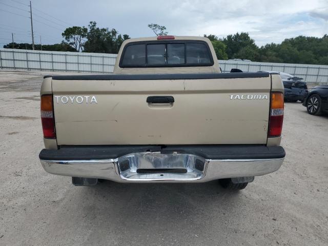 4TASM92N7XZ412492 - 1999 TOYOTA TACOMA XTRACAB PRERUNNER ოქროსფერი ფოტო 6