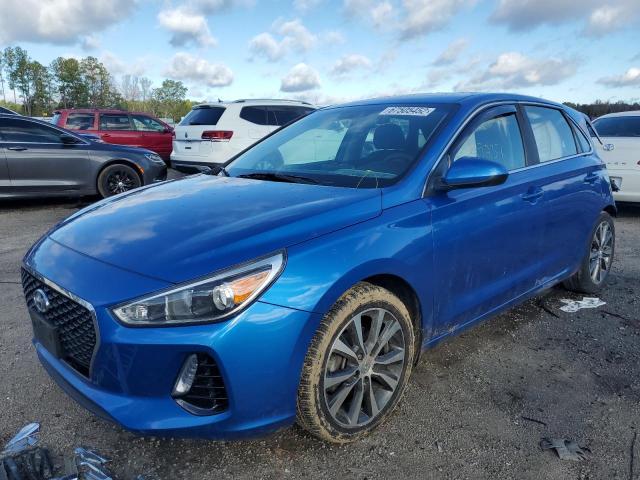 KMHH35LE5JU010236 - 2018 HYUNDAI ELANTRA GT BLUE photo 2