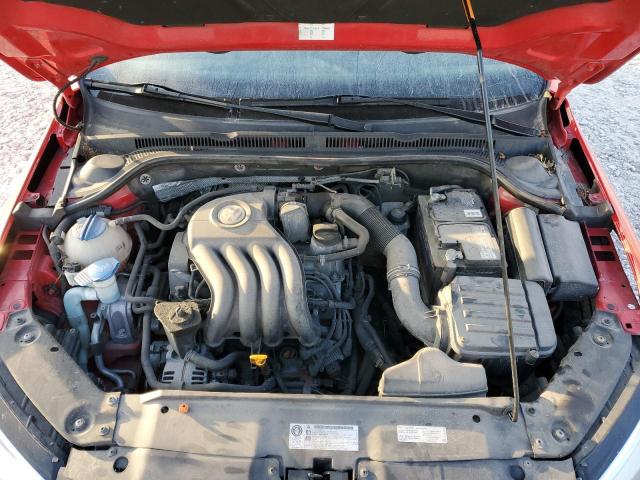 3VW1K7AJ6CM358779 - 2012 VOLKSWAGEN JETTA BASE 红色 照片 11