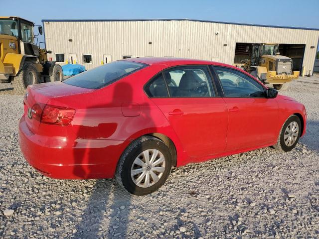 3VW1K7AJ6CM358779 - 2012 VOLKSWAGEN JETTA BASE 红色 照片 3